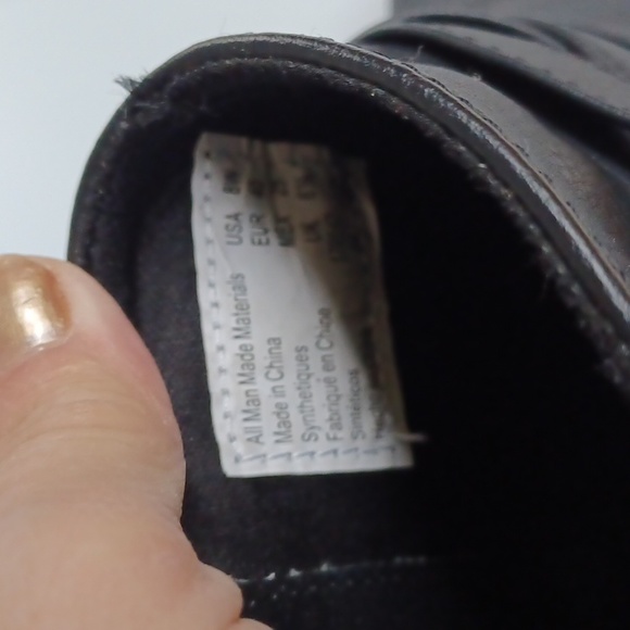 American eagle ankle boots women's size 8 wide black - Picture 4 of 6